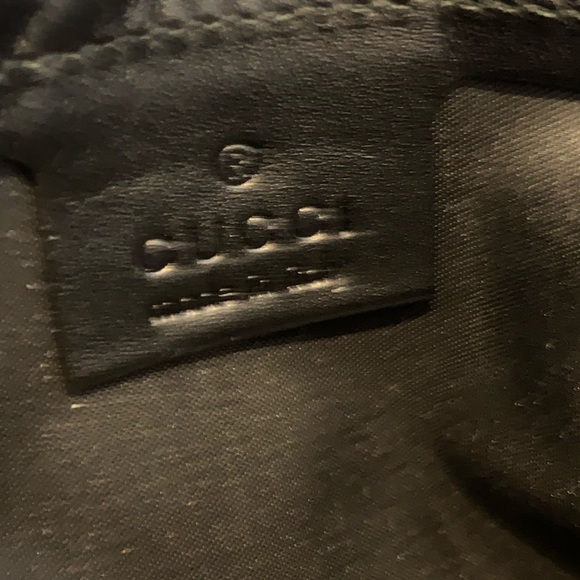 💯 Authentic Gucci Canvas Half Moon Hobo - Picture 4 of 7